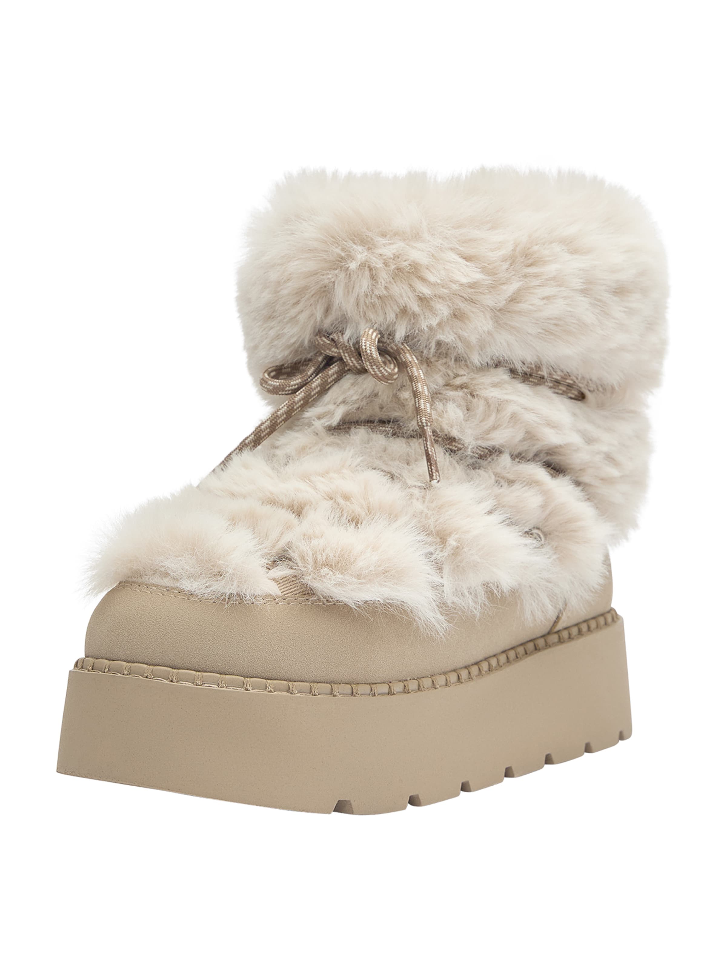 Pull&Bear Snehule - Béžová: predná strana