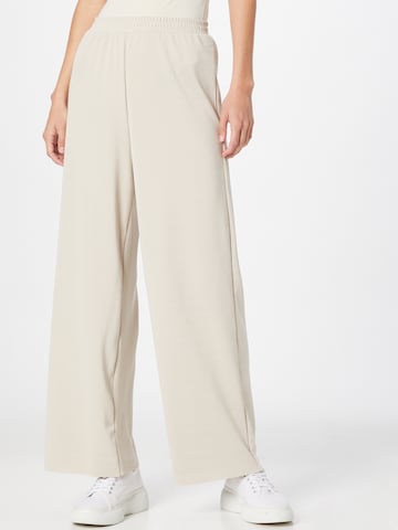 Wide Leg Pantalon 'Jale' ABOUT YOU en beige : devant