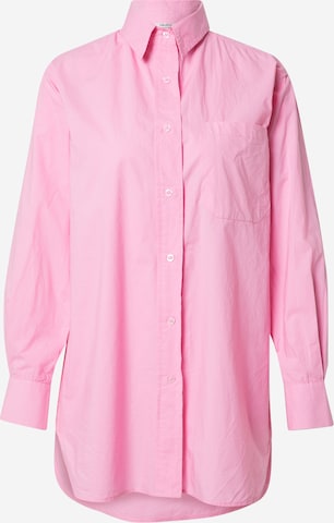 Camicia da donna 'Brisa' di mbym in rosa: frontale