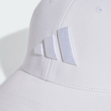 Casquette de sport 'B-Ball Tonal' ADIDAS PERFORMANCE en blanc