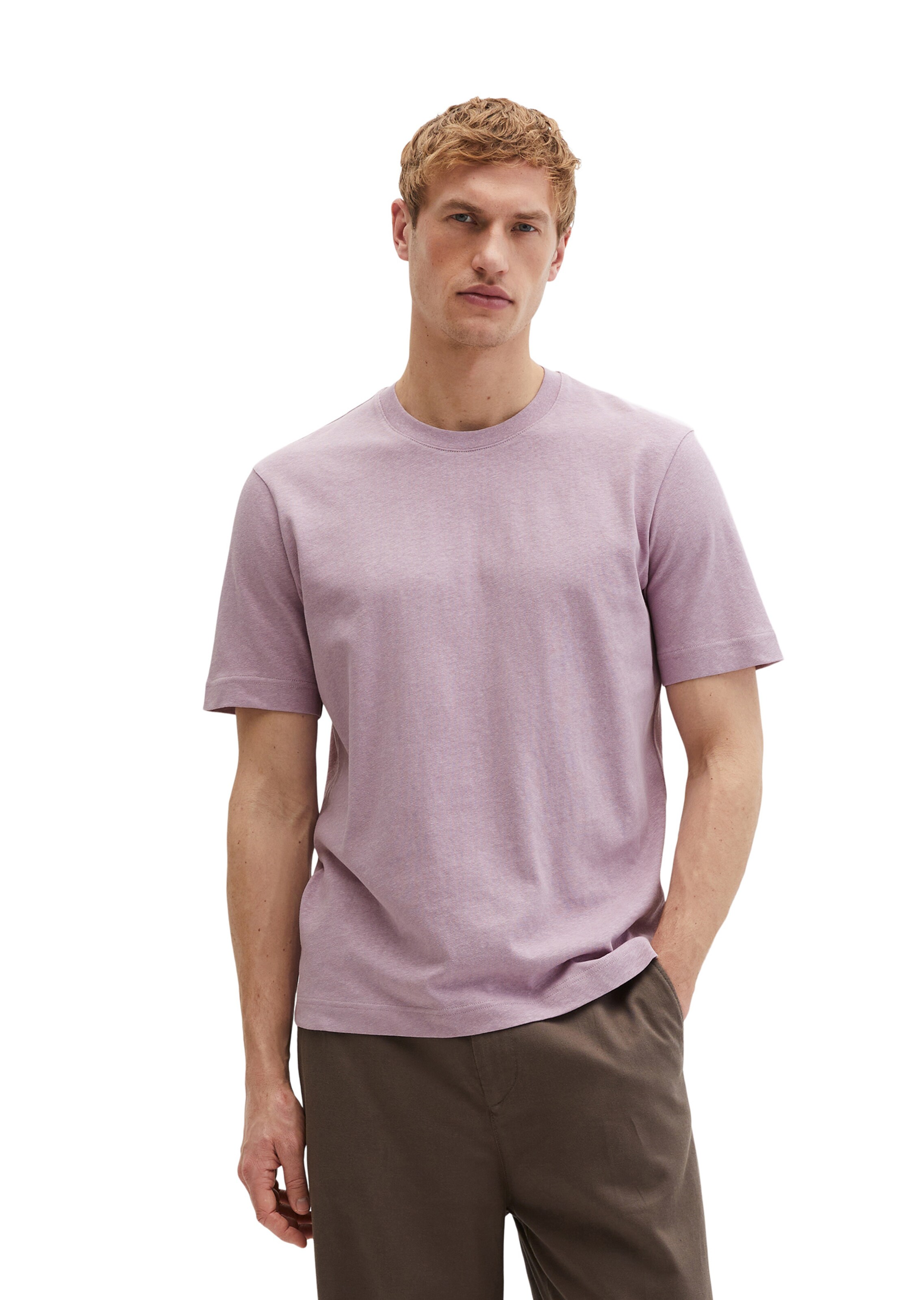 Marc O'Polo Shirt in Purple: front