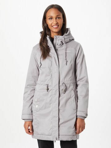 Ragwear Weatherproof jacket 'AURORIE CRYSTAL' in Grey: front