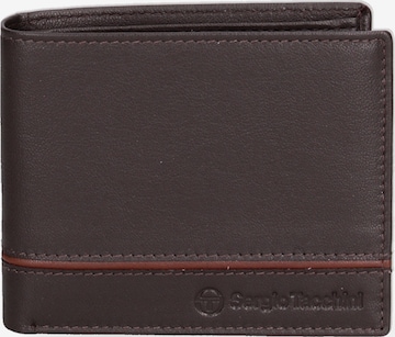 Porte-monnaies Sergio Tacchini en marron : devant