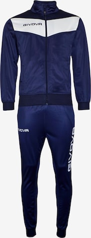 Survêtement Givova en bleu : devant