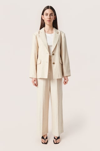 Blazer 'Sus' SOAKED IN LUXURY en beige