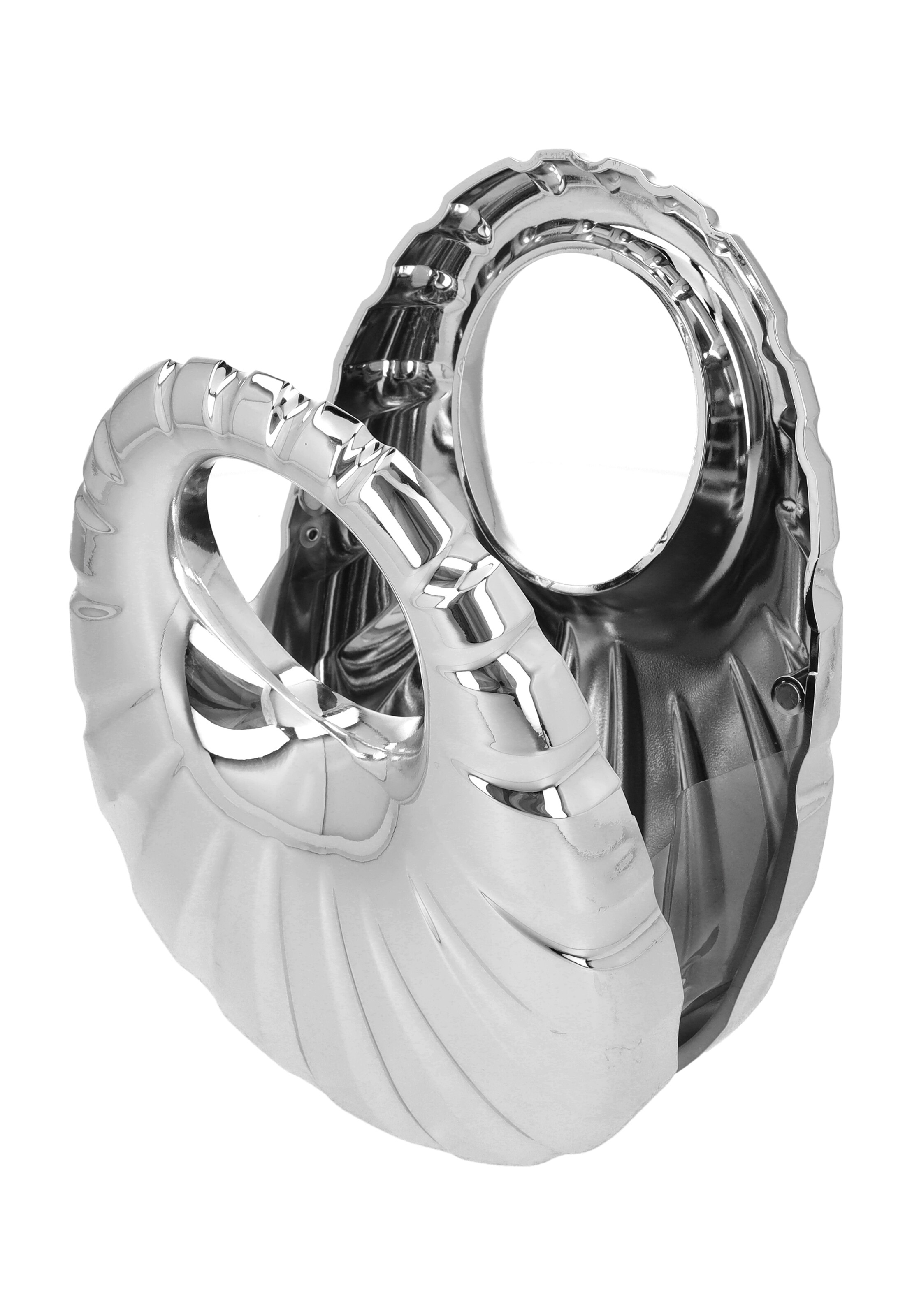 faina - Bolso de noche en plata