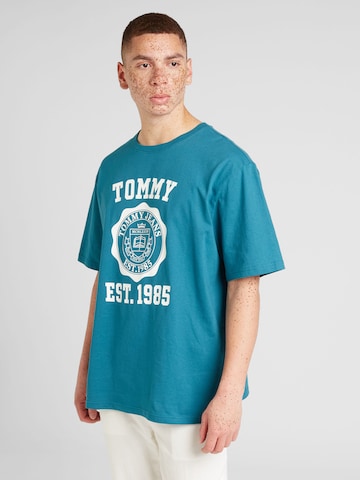 Tommy Jeans Μπλουζάκι σε μπλε: μπροστά