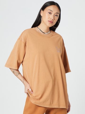 ABOUT YOU x Dardan Oversized Shirt 'Joe' in Braun: predná strana