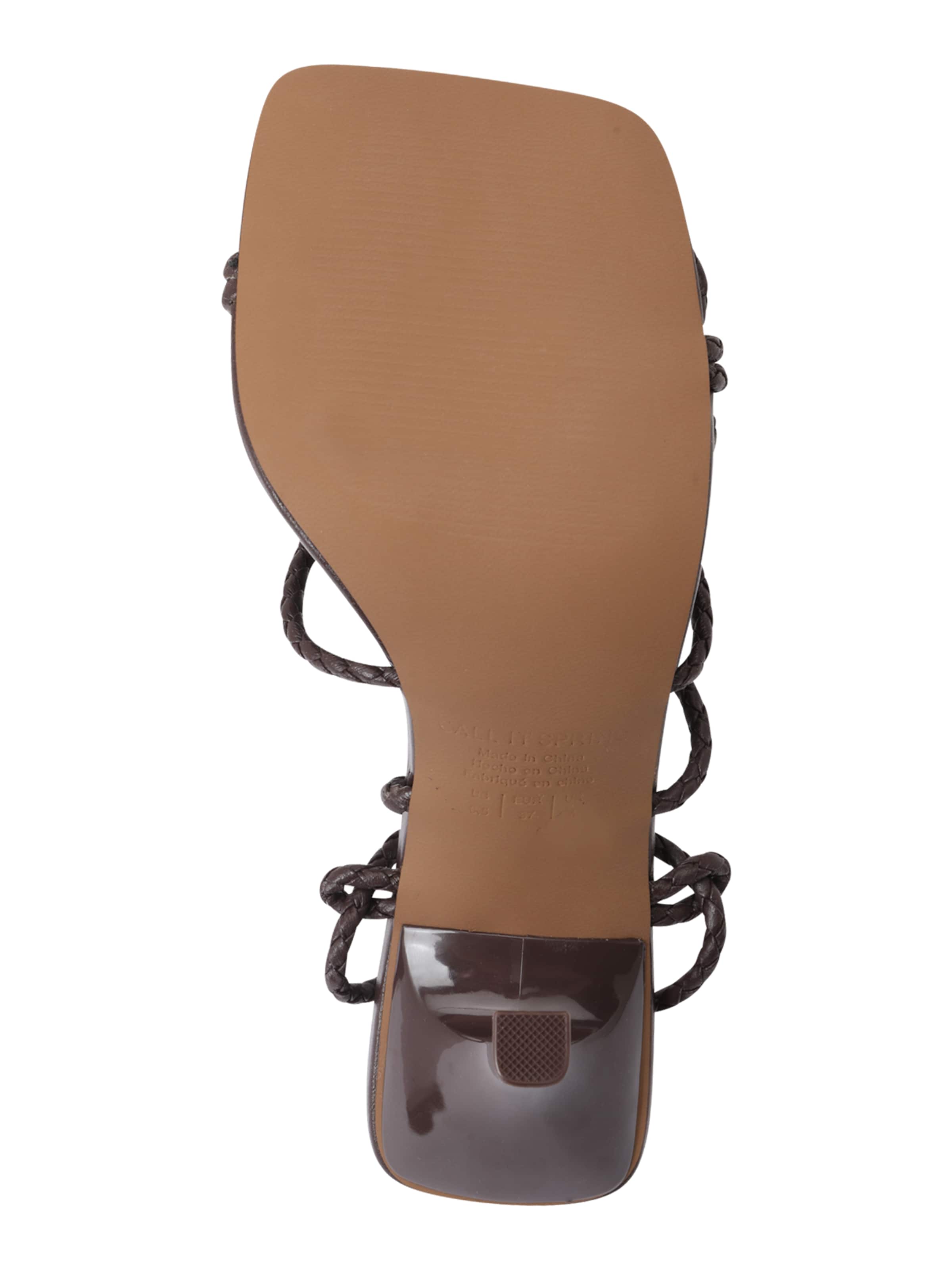 CALL IT SPRING Босоножки с ремешком 'ADRIAANA' в Коричневый