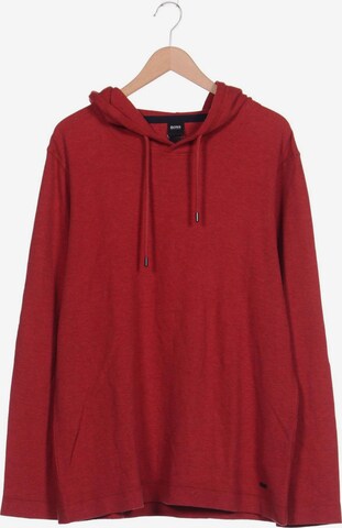 BOSS Black Sweatshirt & Zip-Up Hoodie in XXL in Red: front