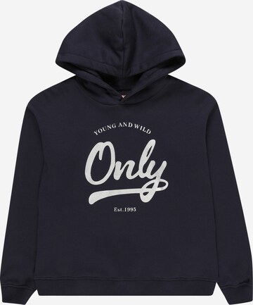 KIDS ONLY Sweatshirt 'EVERY' in Blau: predná strana