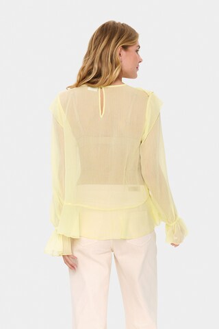 SAINT TROPEZ Blouse 'Labelle ' in Yellow