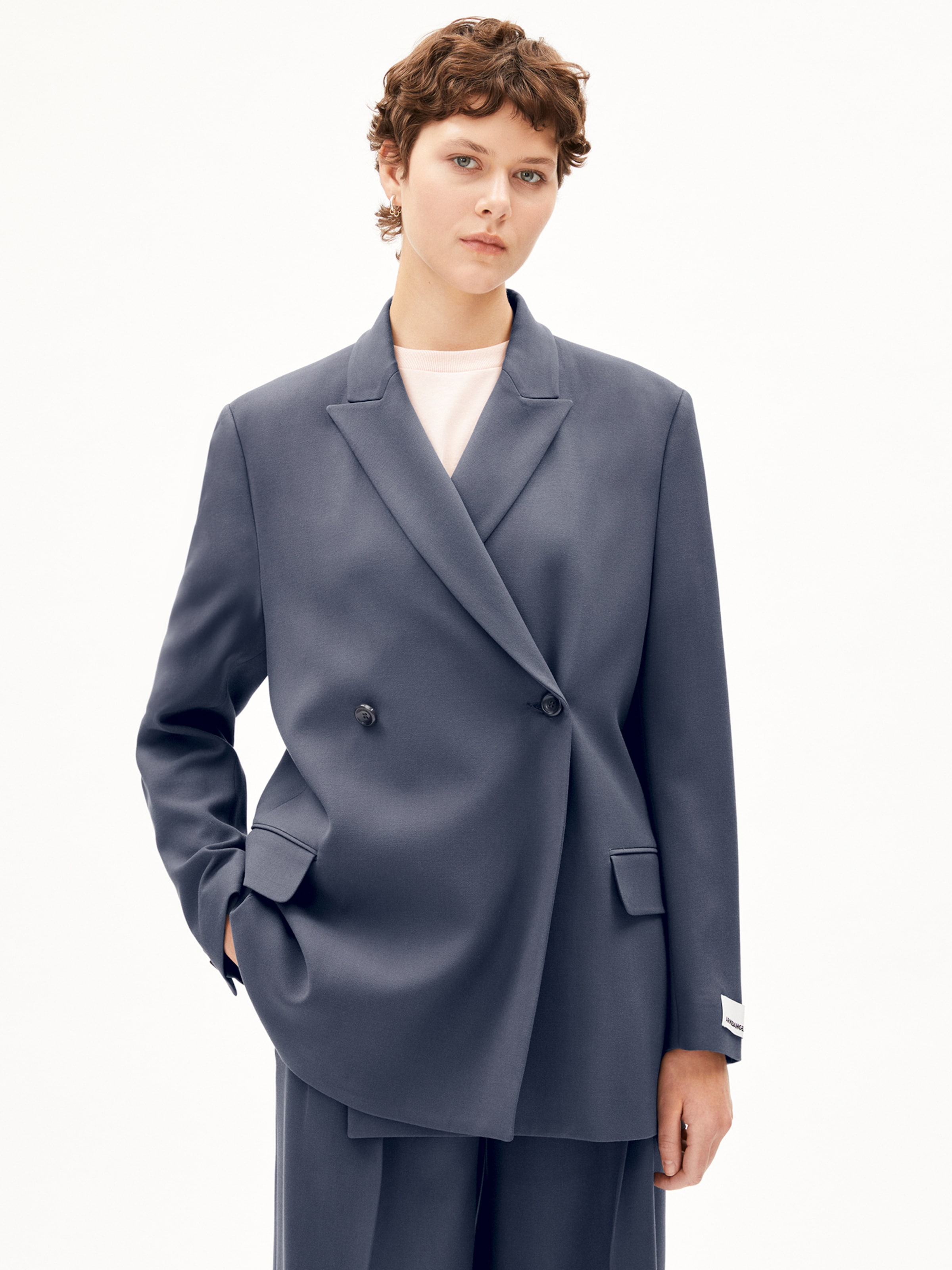 ARMEDANGELS Blazers in Grijs: voorkant