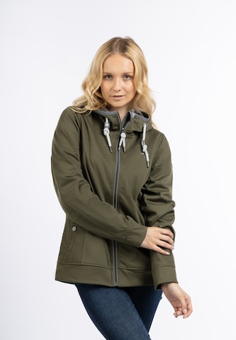 Schmuddelwedda Weatherproof jacket 'Kianna' in Green: front