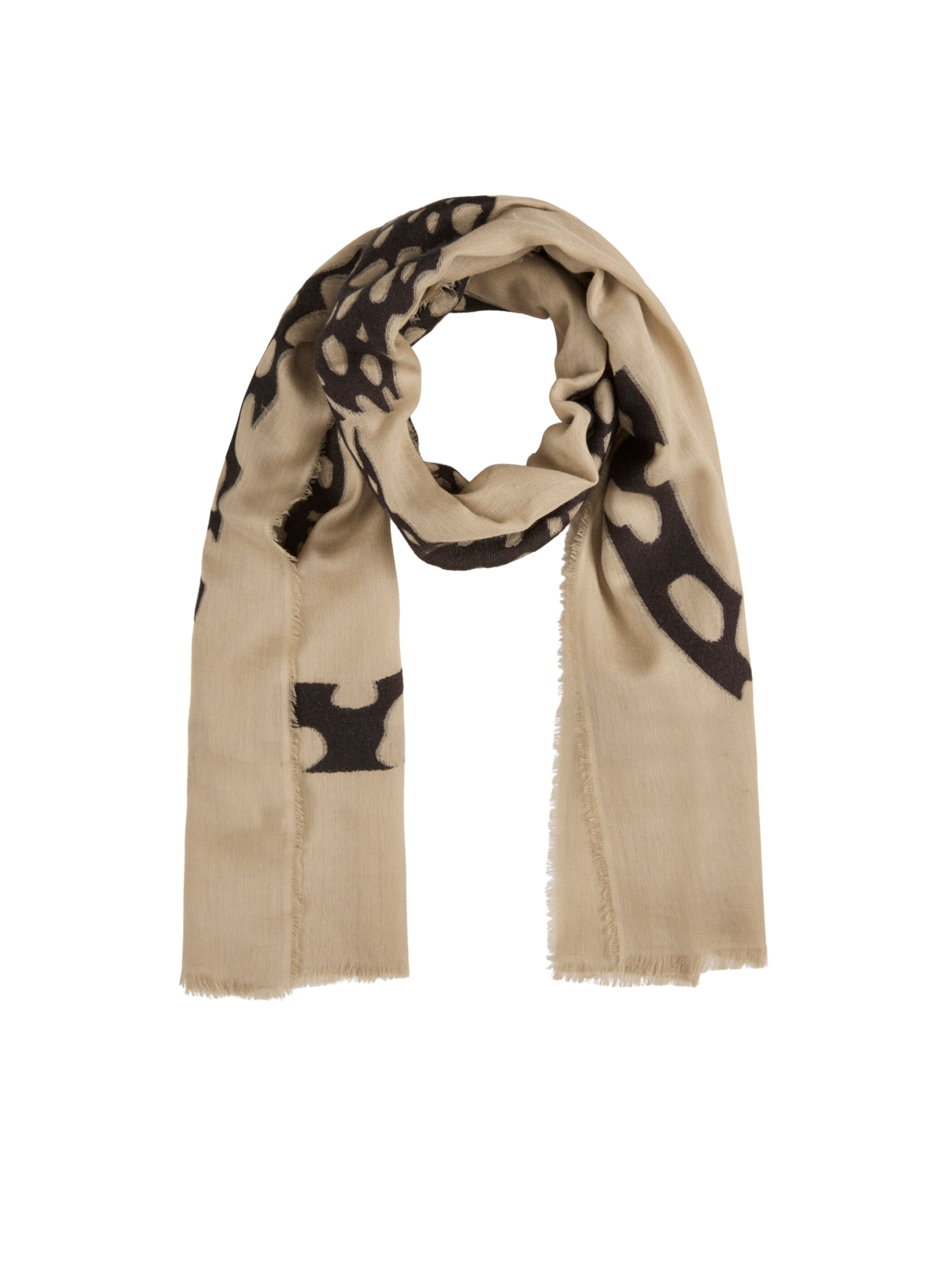 CODELLO Sjaal in Beige: voorkant
