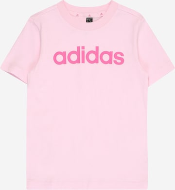 ADIDAS SPORTSWEAR Performance Shirt 'Essentials Lineage' in Pink: front