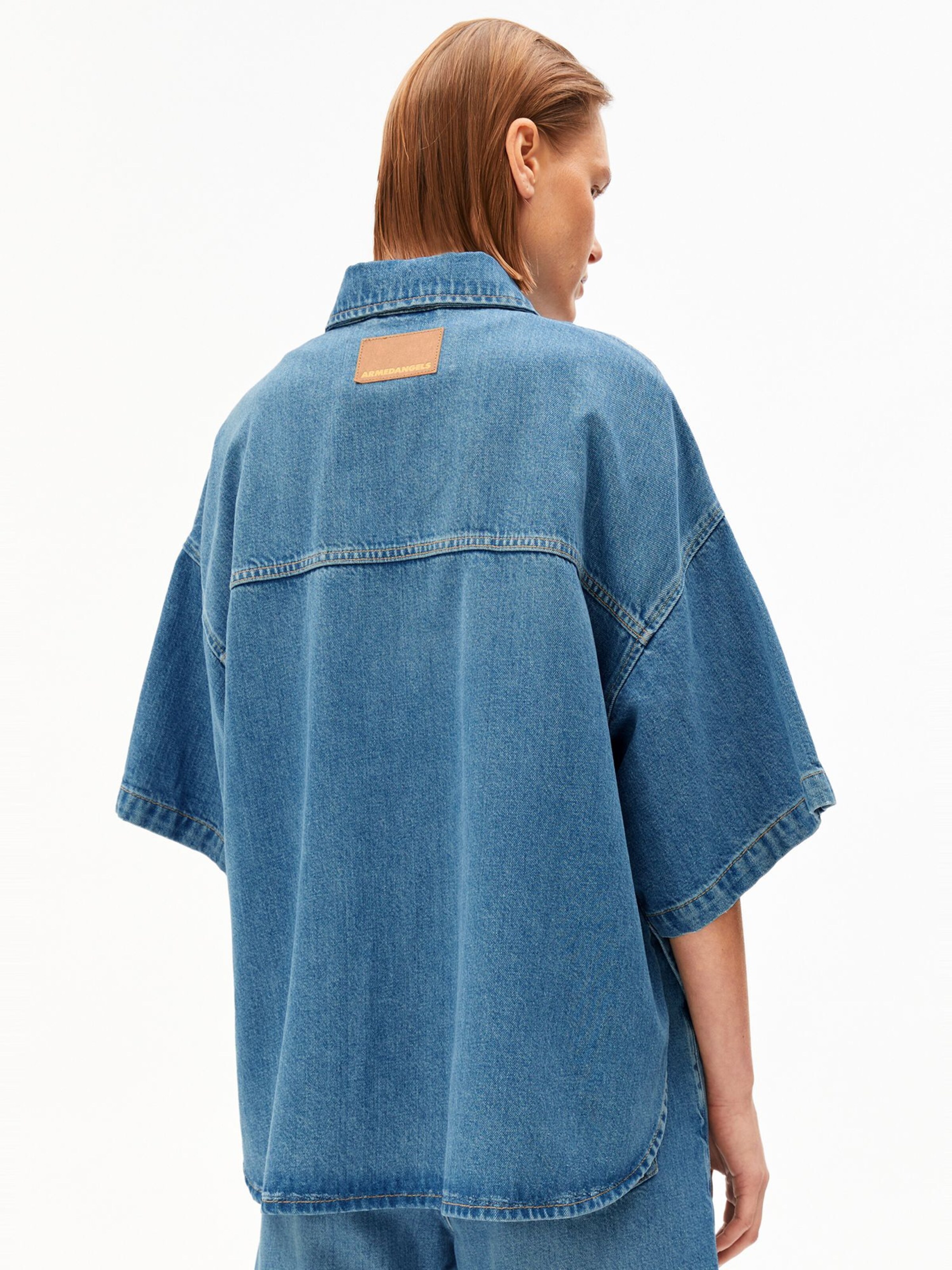 ARMEDANGELS Blouse in Blauw