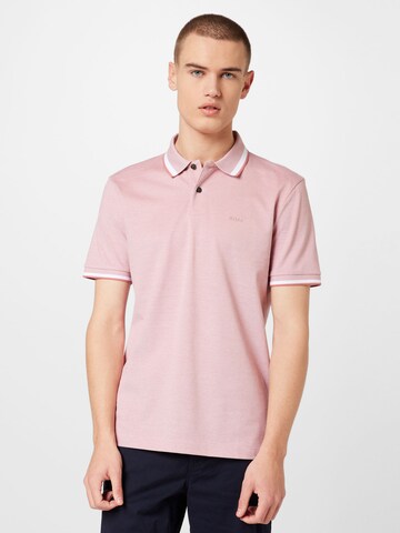 BOSS - Camisa 'Parlay' em rosa: frente