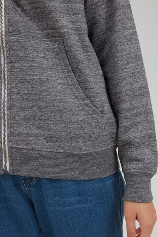 Oxmo Zip-Up Hoodie 'HELNA' in Grey