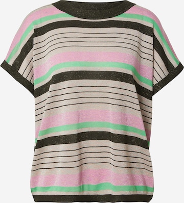 pilka NÜMPH Megztinis 'Laura Darlene': priekis