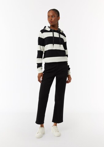 Sweat-shirt comma casual identity en noir