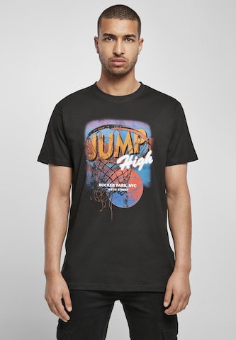 Mister Tee Tričko 'Jump high' – černá: přední strana
