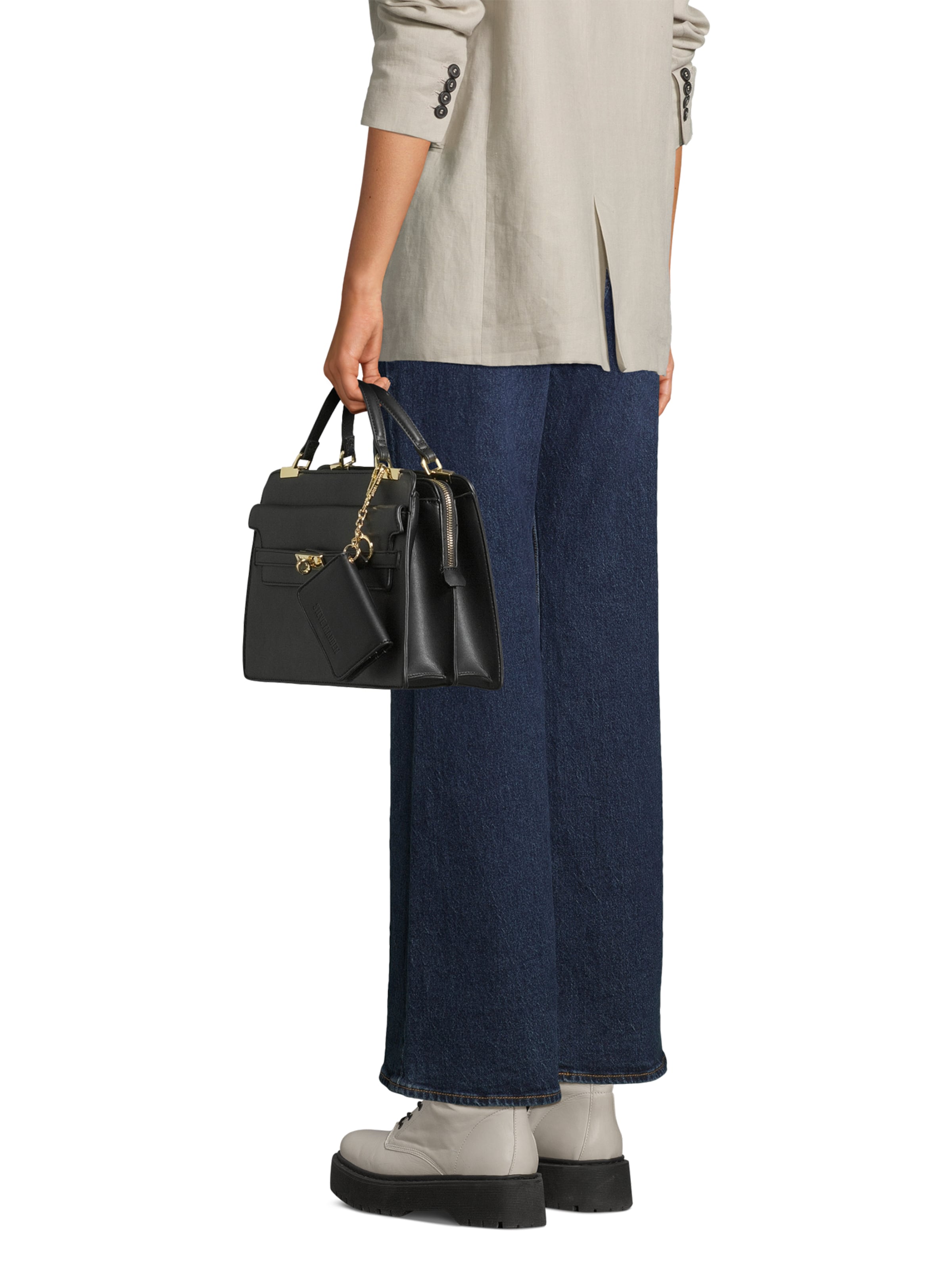 STEVE MADDEN Torebka 'Bmatteo2' w kolorze czarny: przód