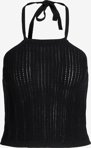 JJXX Gebreide top 'JXZoella' in Zwart: voorkant