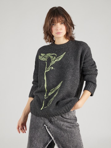 Pull-over TOPSHOP en gris : devant