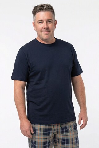 Men Plus Pajama short in Blue