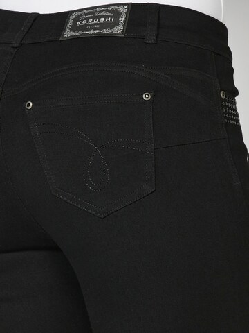 Slimfit Jeans di KOROSHI in nero