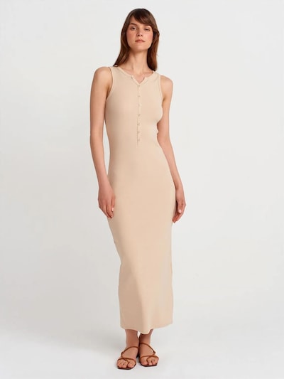 Dilvin Jurk in 40 in de kleur Beige, Productweergave