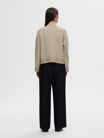 Cardigan SELECTED en beige