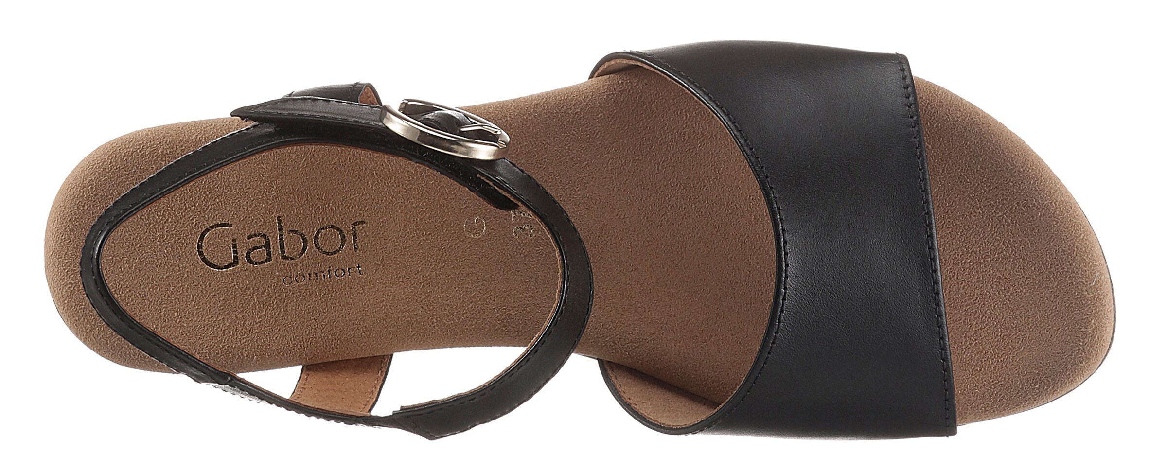 GABOR Sandalette in Schwarz