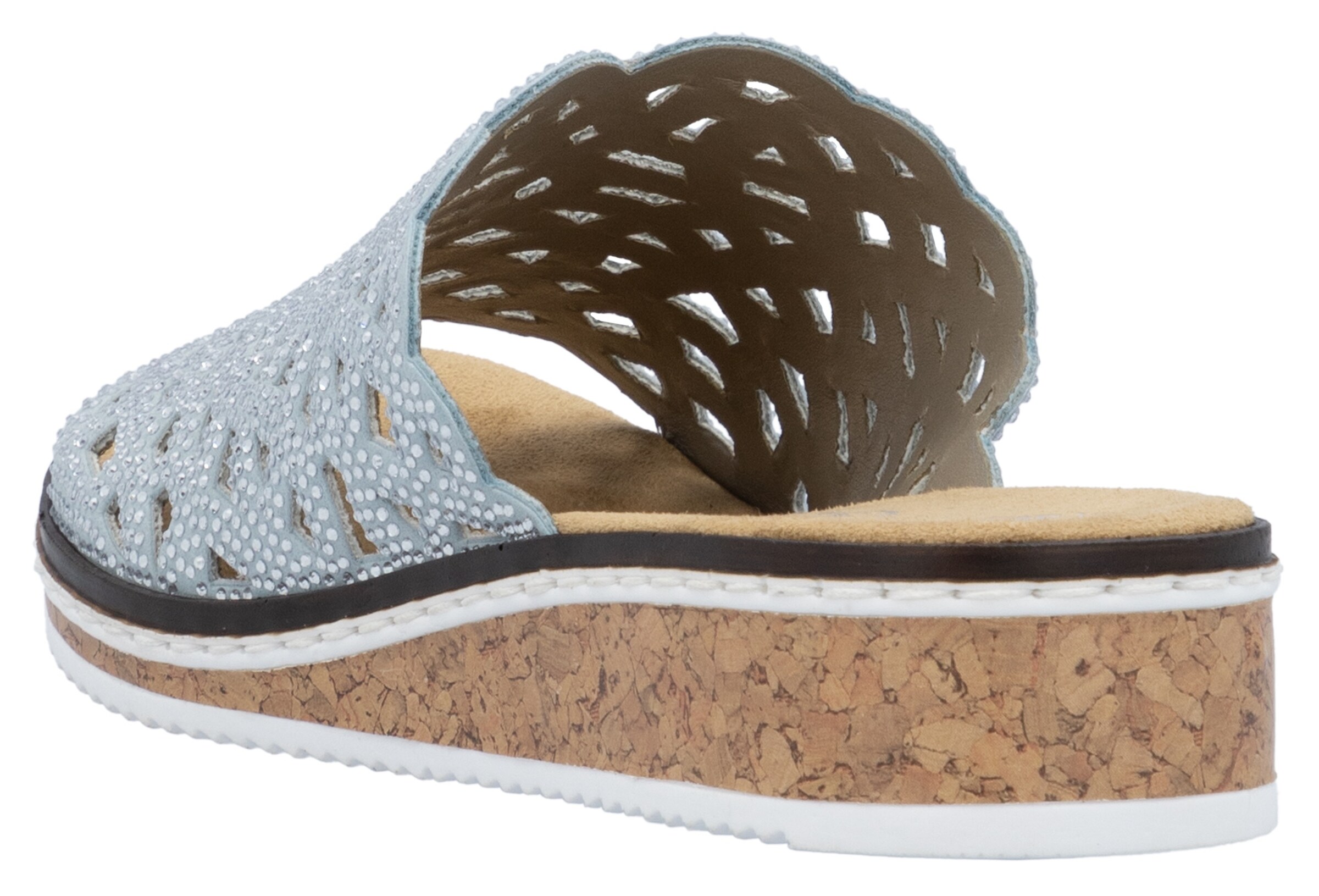 Rieker Pantolette in Blau