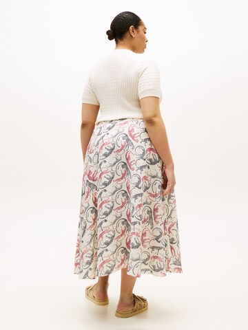 Tommy Hilfiger CurveSuknja 'ESS' - bež boja