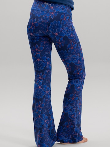Hey Honey Flared Leggings 'Flared' in Blauw