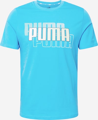 PUMA Funkční tričko - azurová / černá / bílá, Produkt