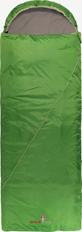 Grüezi Bag Sleeping Bag in Green: front