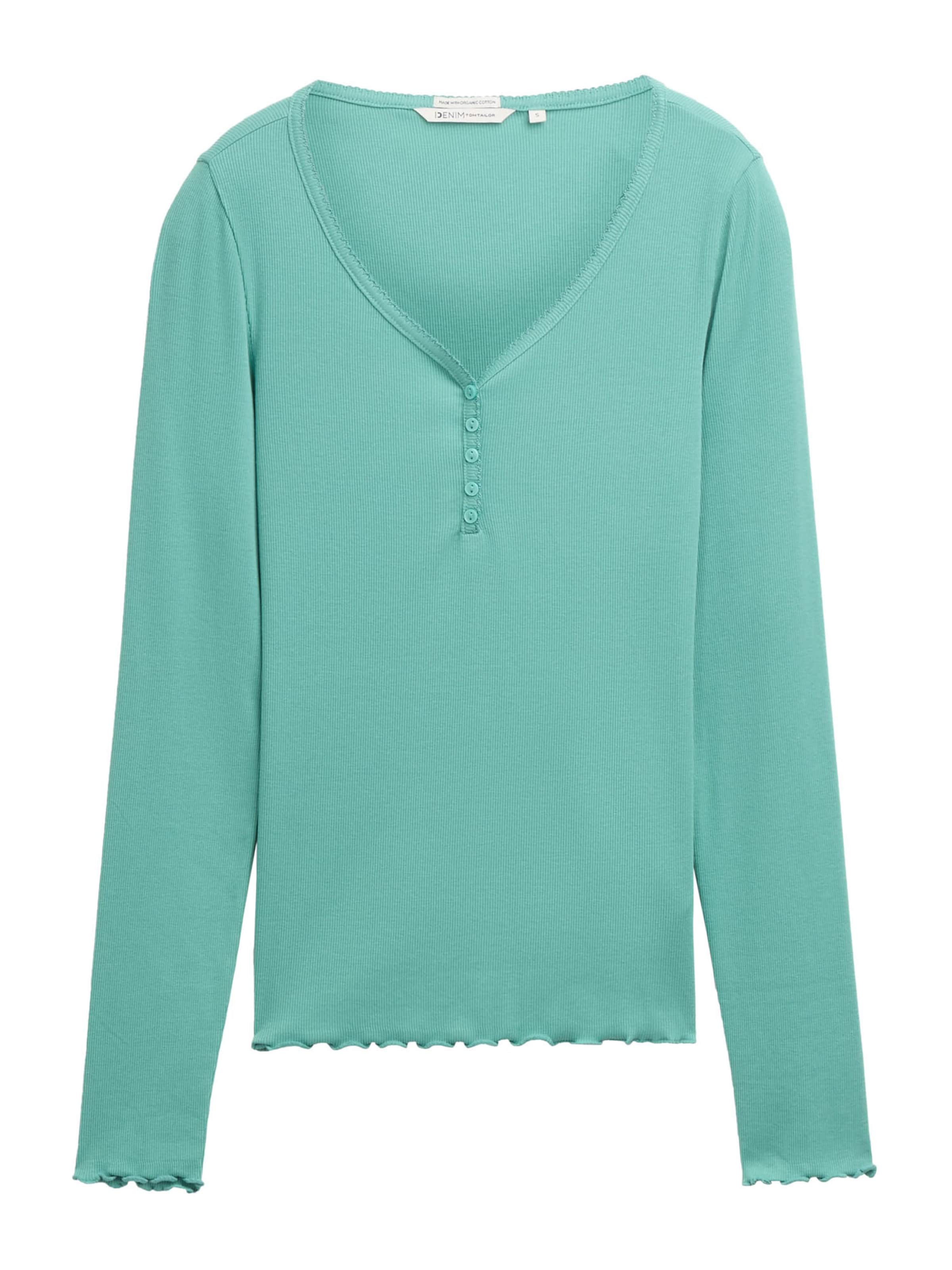 Maglietta di TOM TAILOR DENIM in blu: frontale