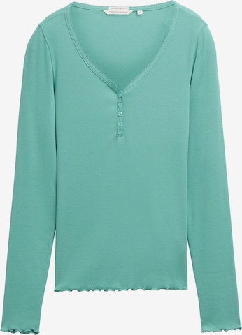 TOM TAILOR DENIM Shirt in Blue: front