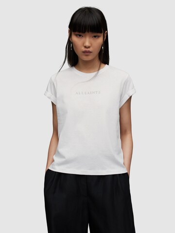 AllSaints - Camiseta 'ANNA' en blanco: frente