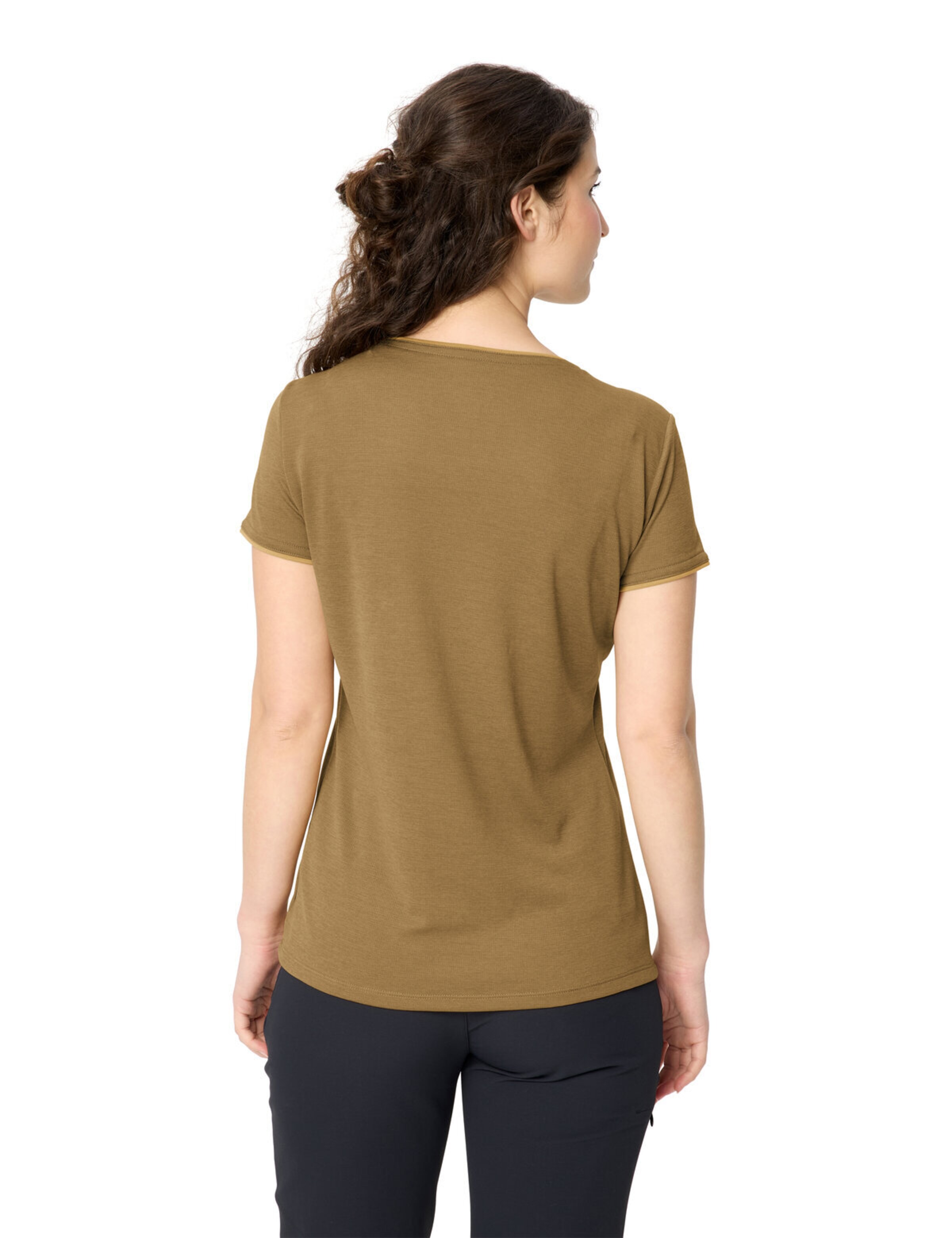 VAUDE Performance shirt 'Essential' in Brown