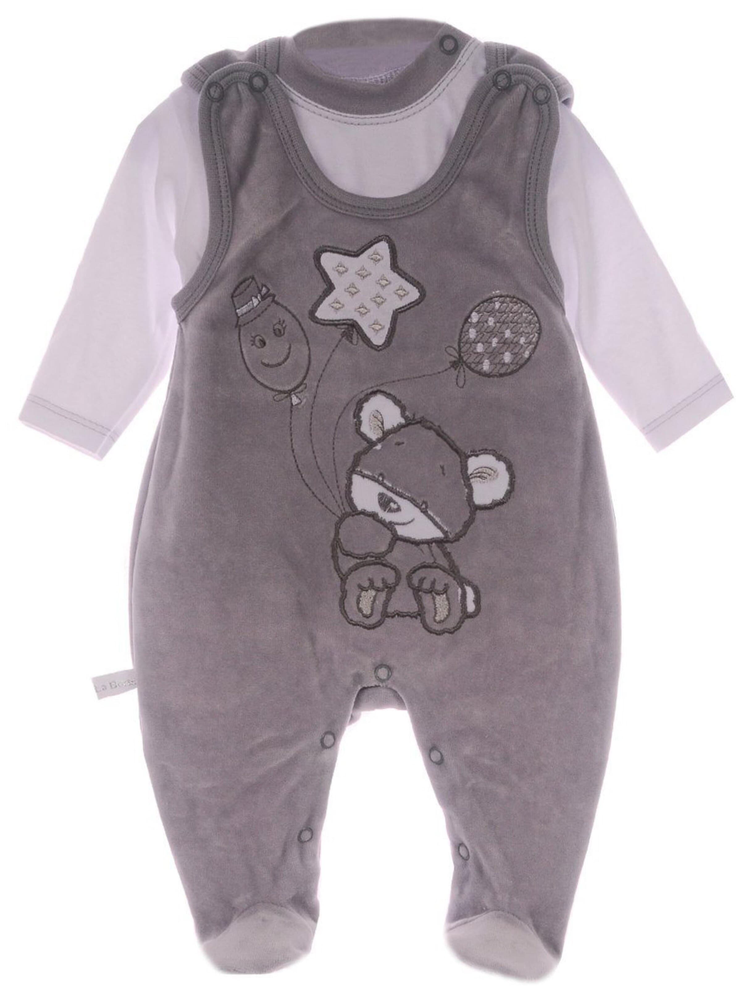 La Bortini Set in Grey: front