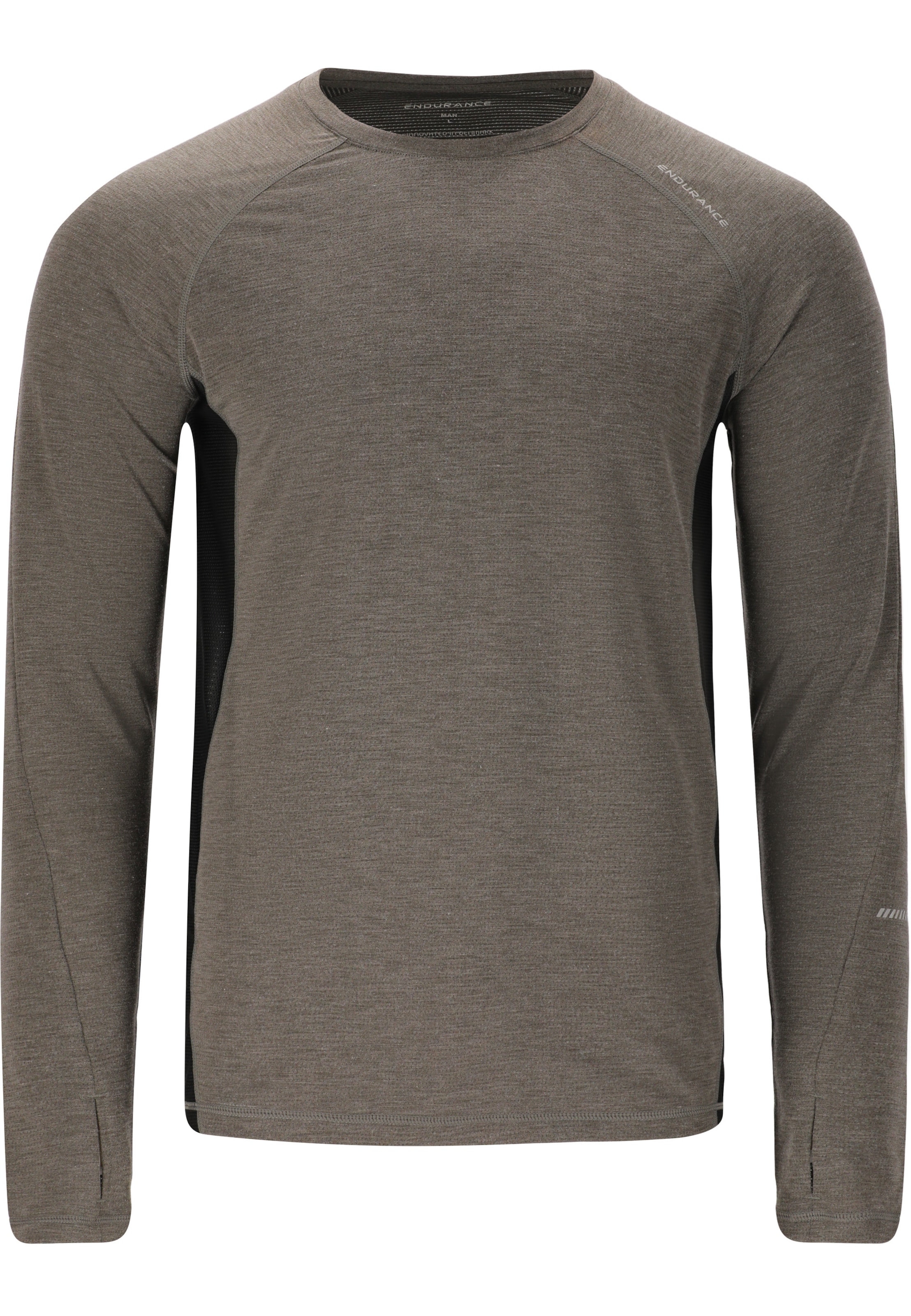 ENDURANCE Functioneel shirt 'Jonnik' in Grijs: voorkant