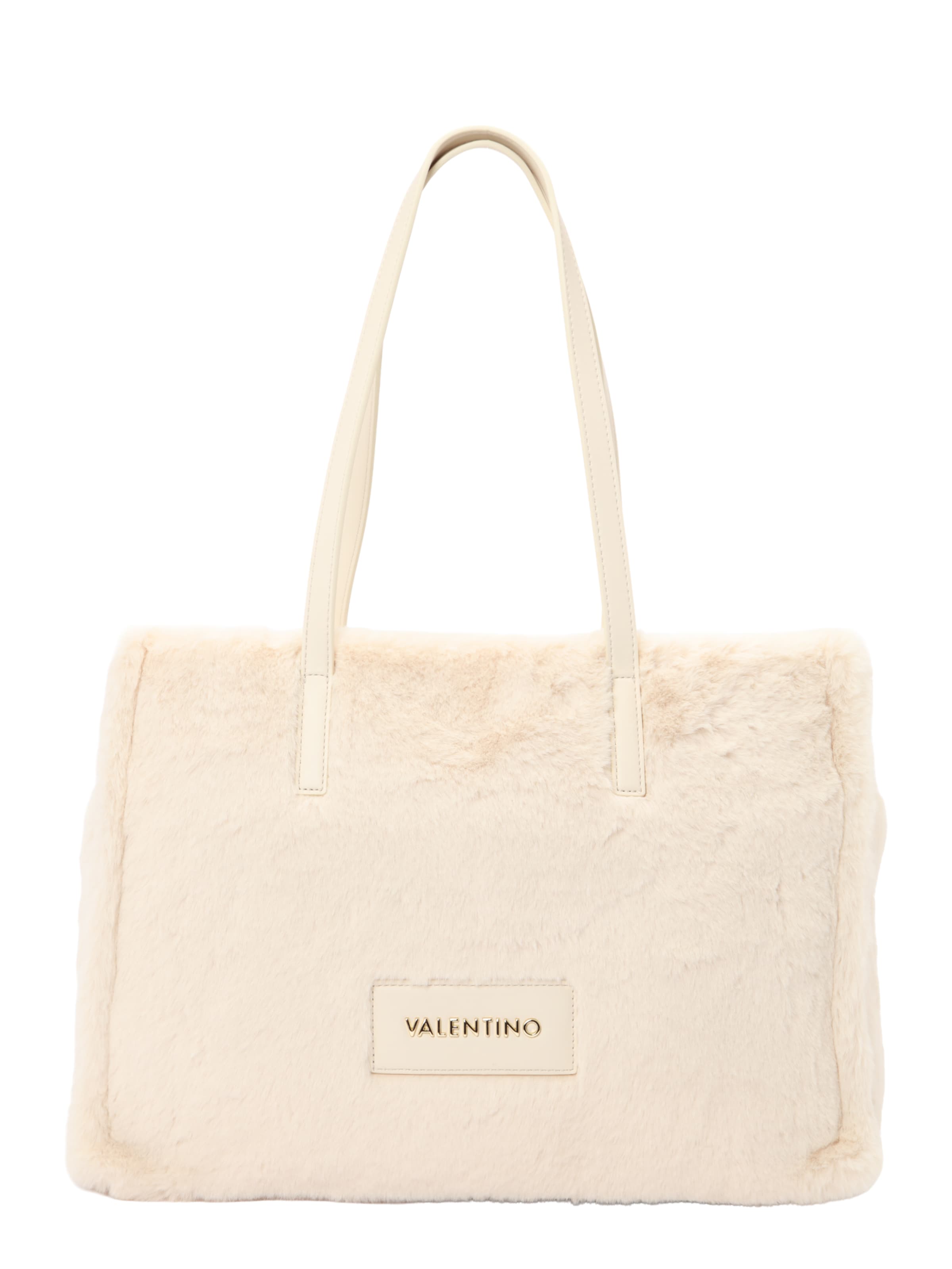 VALENTINO "Чанта тип ""Shopper""" в бежово: отпред