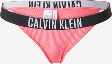 Calvin Klein Swimwear Низ бикини 'Intense Power' в Ярко-розовый: спереди