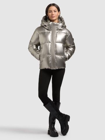 Veste d’hiver 'DEVINA2' khujo en argent