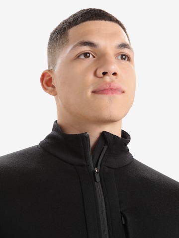 ICEBREAKER - Sweatshirt de desporto 'Quantum III' em preto