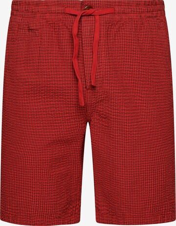 Pantalon Superdry en rouge : devant